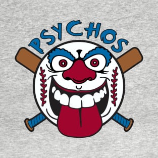 Psychos Baseball Logo T-Shirt